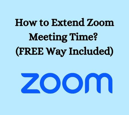 how to extend zoom meeting time