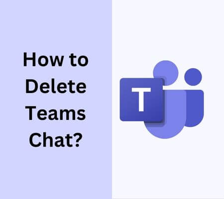 how to delete teams chat