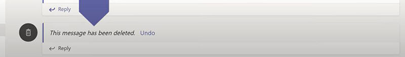 Important messages is deleted. 